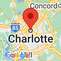 Map of Charlotte, NC